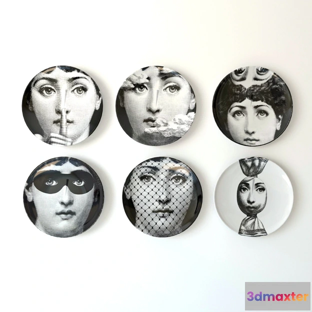 1603190 - decoration - Fornasetti 3D Max
