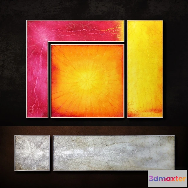 1603232 - decoration - Picture in the frame. Collection 109 3D Max