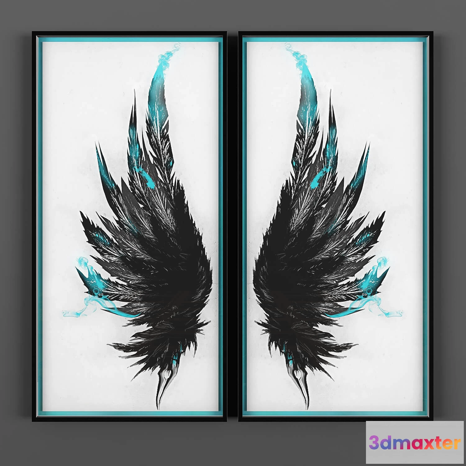 1603244 - decoration - Picture wings 3D Max
