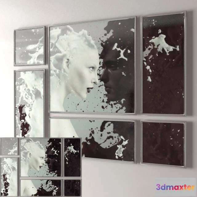 1603254 - decoration - Milk and  Foods.chocolates 3D Max