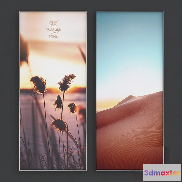 1603282 - decoration - Large wall art collection 3D Max