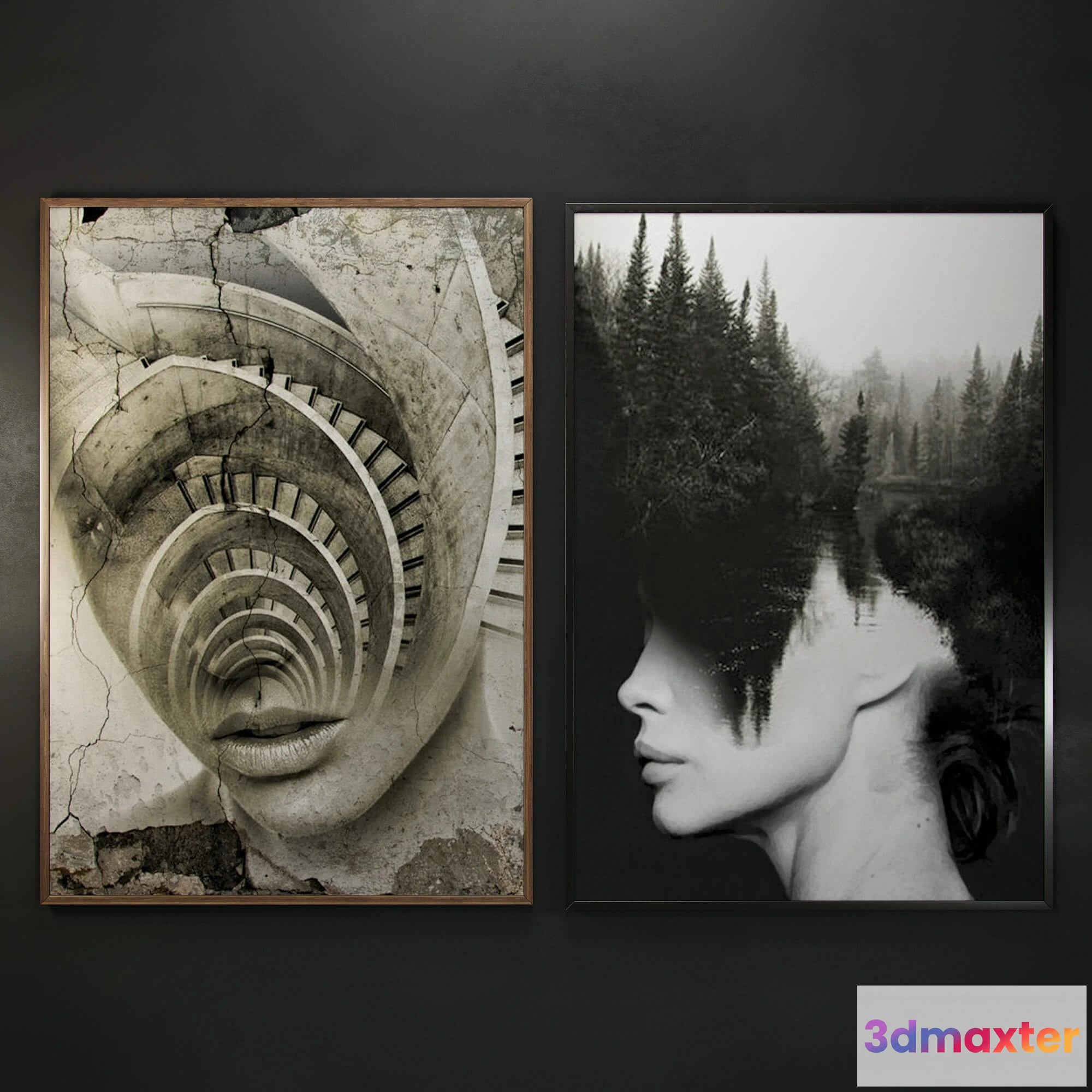 1603294 - decoration - Frame VID 02 3D Max