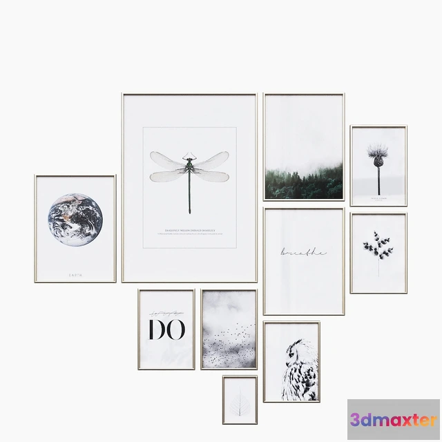 1603314 - decoration - Desenio Breathe 3D Max