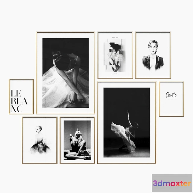 1603316 - decoration - Desenio Woman 3D Max