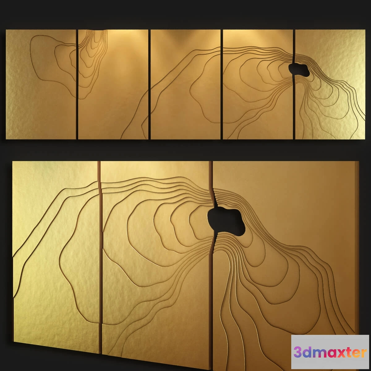 1603320 - decoration - Contour picture 3D Max