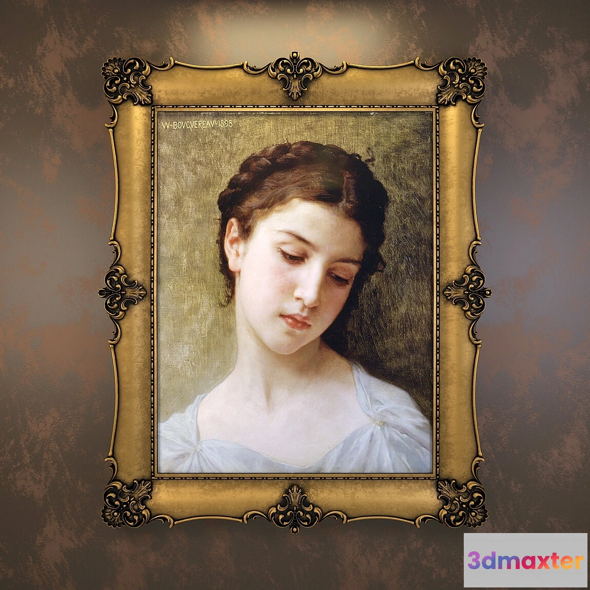 1603336 - decoration - Classical picture frame 3D Max