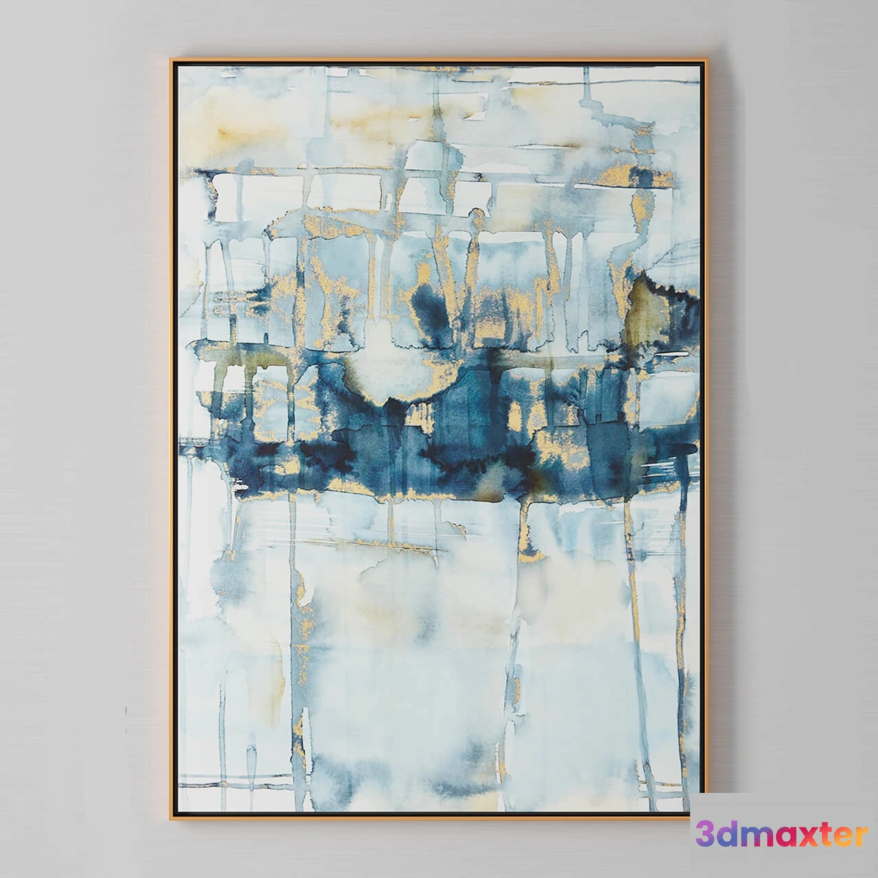 1603346 - decoration - Blue Thoughts picture 3D Max