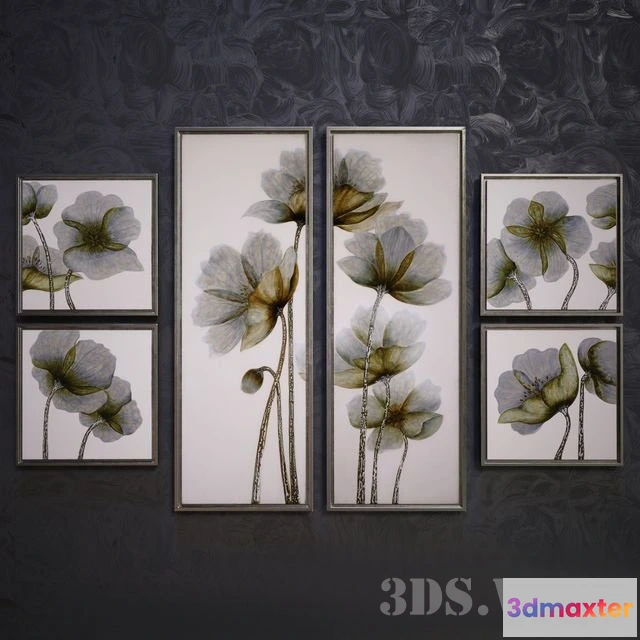 1603388 - decoration - Floral Glow 3D Max