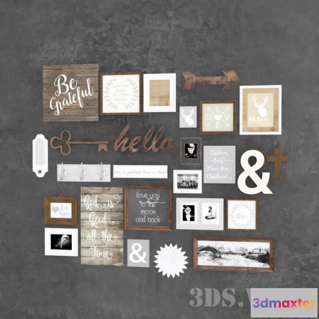 1603450 - decoration - Modern Wall Pictures & Posters 3D Max