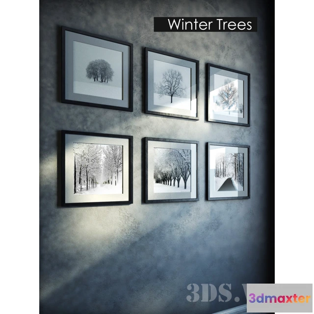 1603494 - decoration - Pictures - Winter forest 3D Max