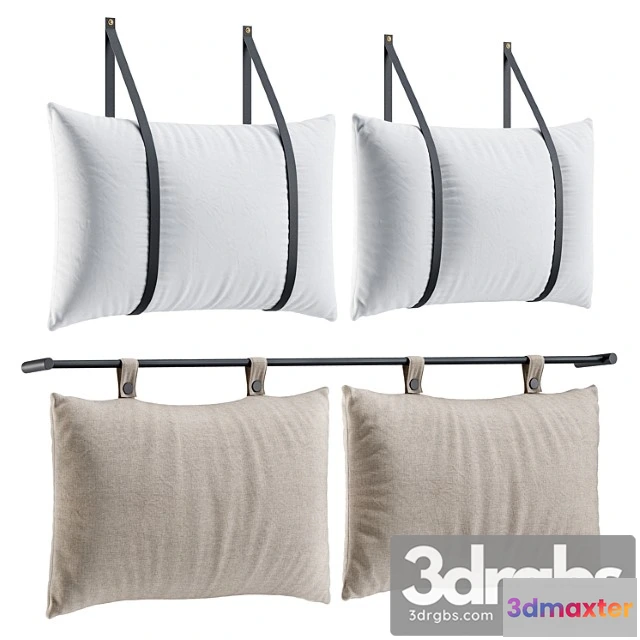 1022428 - Hanging pillow headboard set 3