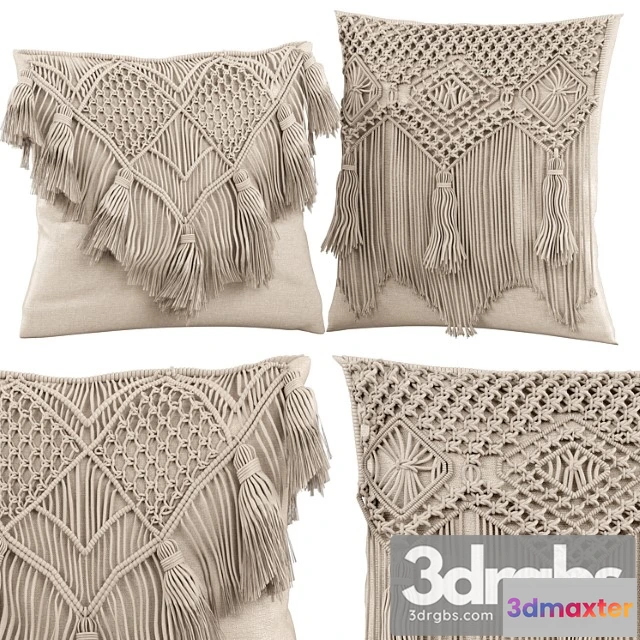 1022440 - Macrame cushion