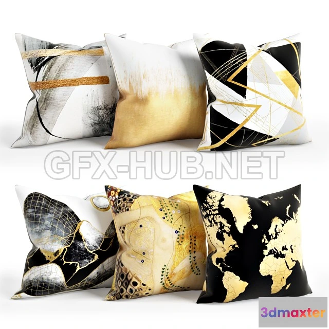 1081998 - Gold Pillow Set 003 - 215555