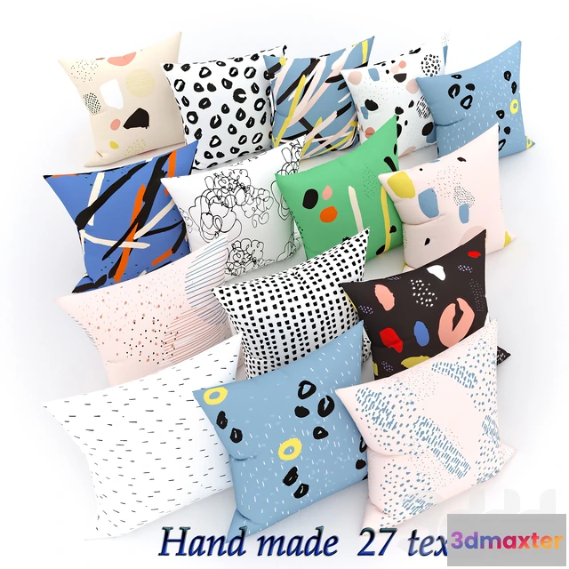 1088902 - pillow set hand made - 222459