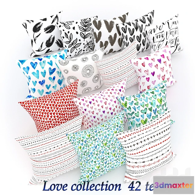 1088904 - pillow set Love - 222461