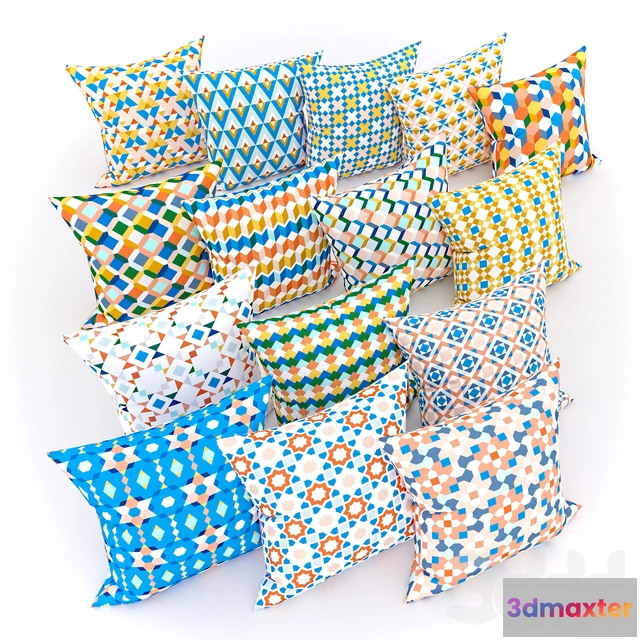 1088906 - pillow set shape play geometric - 222463