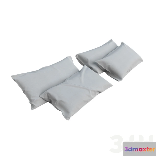 1089976 - Realistic Pillows (CORONA and VRAY) - 223533