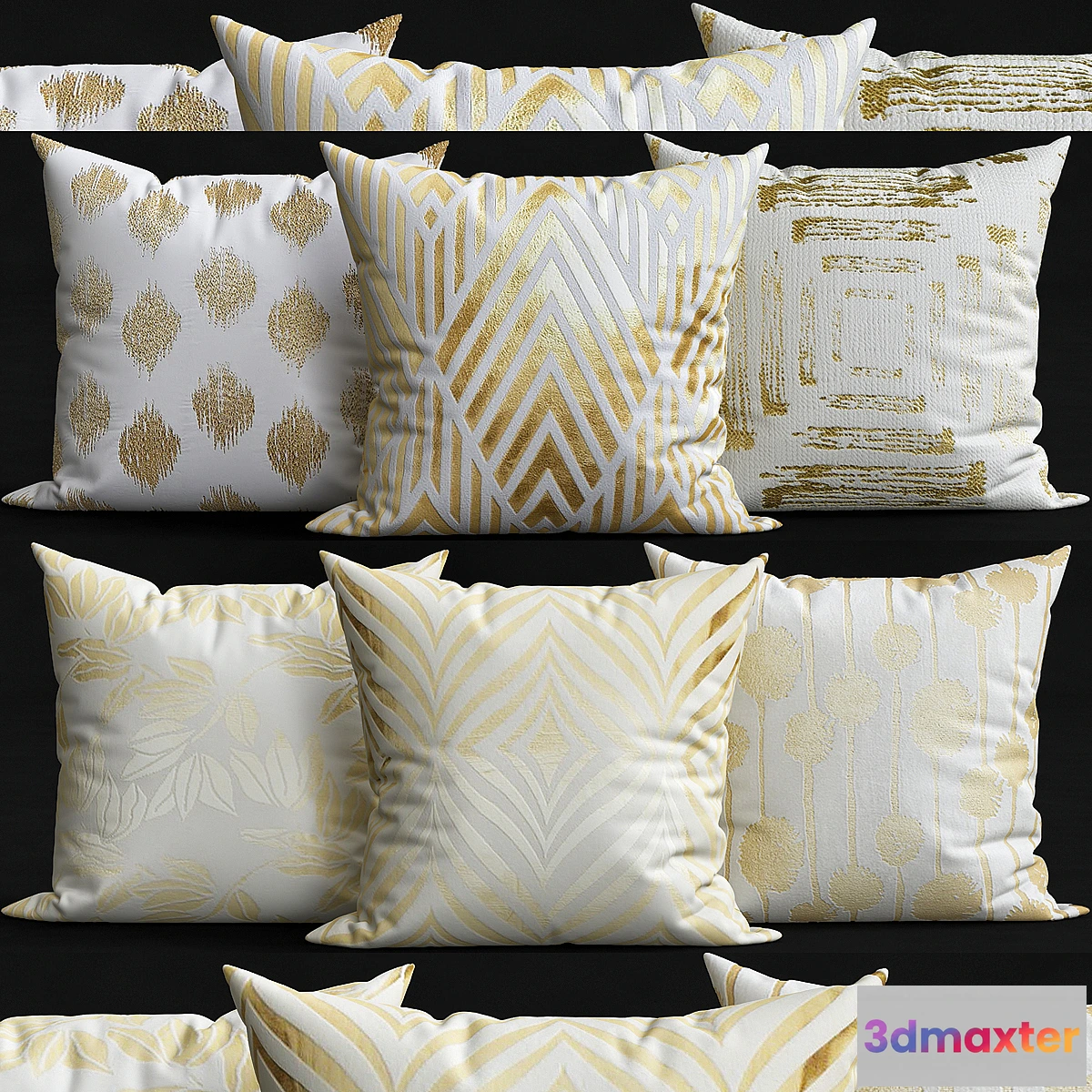 1298228 - Decorative pillows - No.10 3D Max