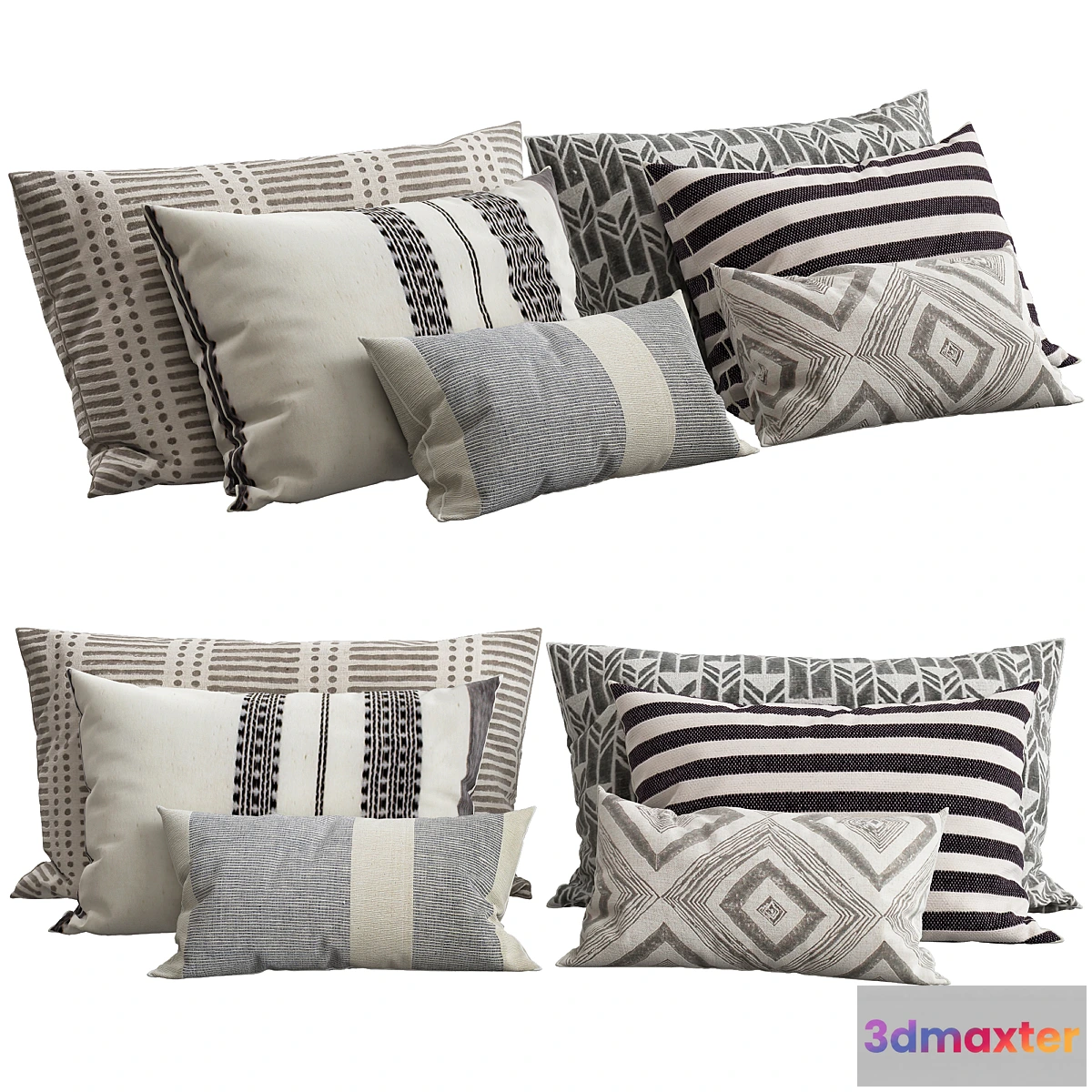 1303847 - Decorative pillows - No.5 3D Max