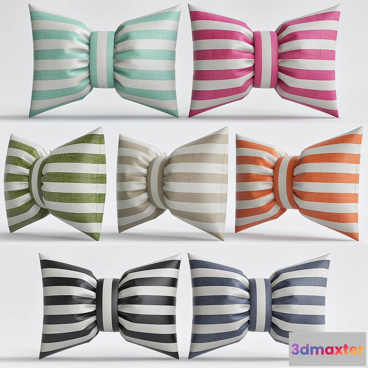 1305226 - Pillow bow 3D Max