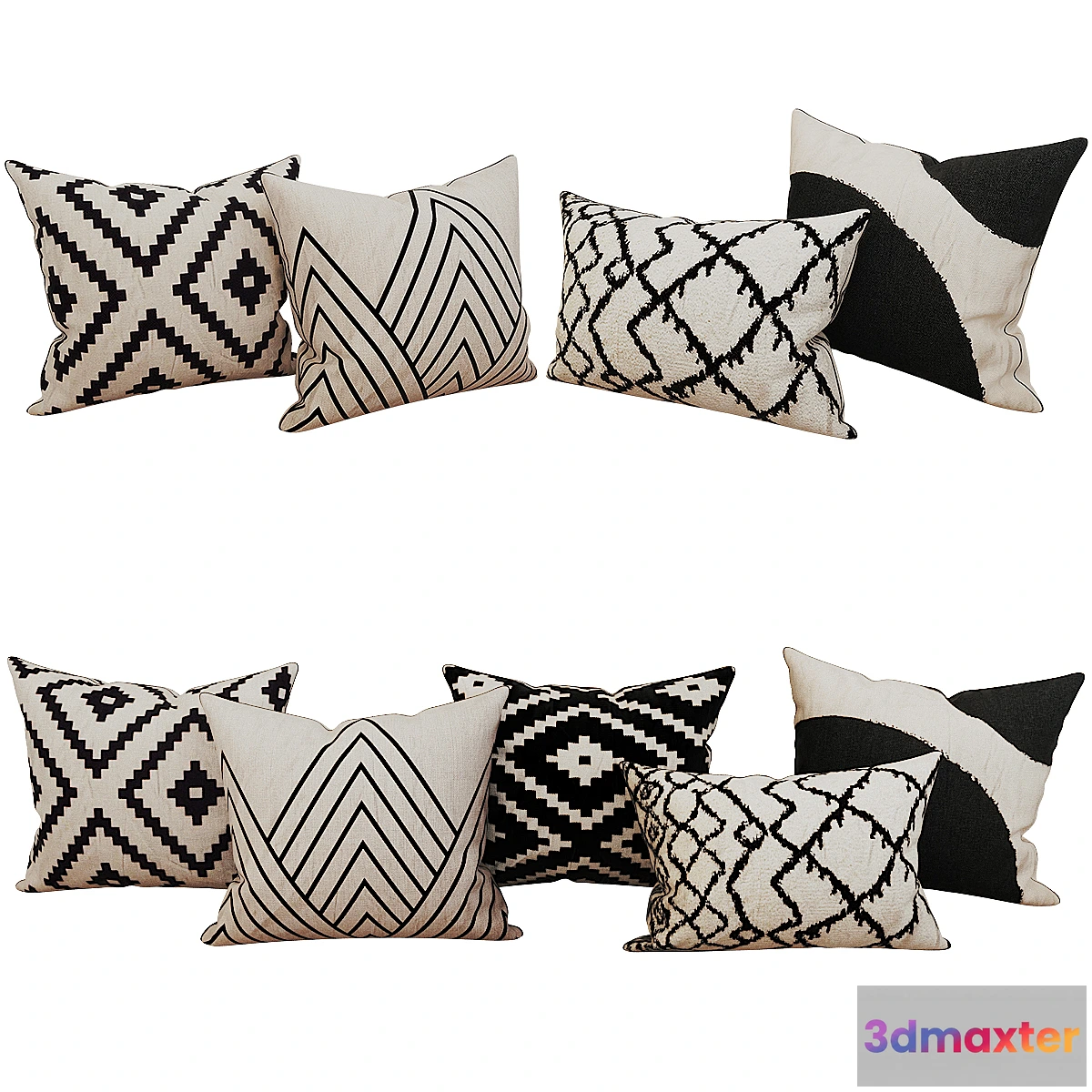 1307953 - Decorative_set_pillow_8 3D Max
