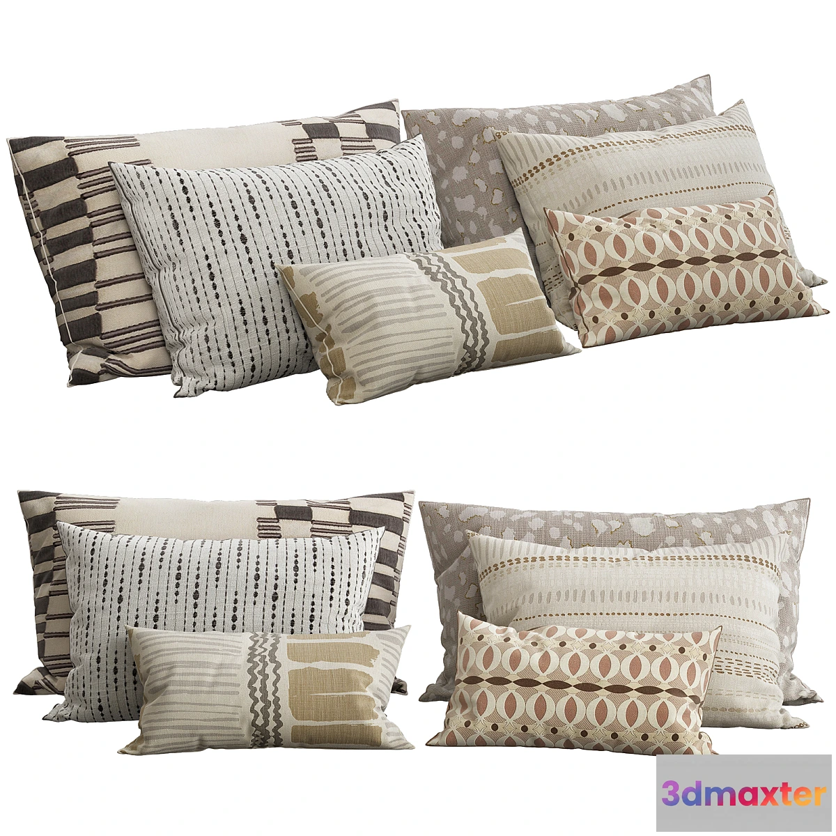 1307983 - Decorative pillows - No.13 3D Max
