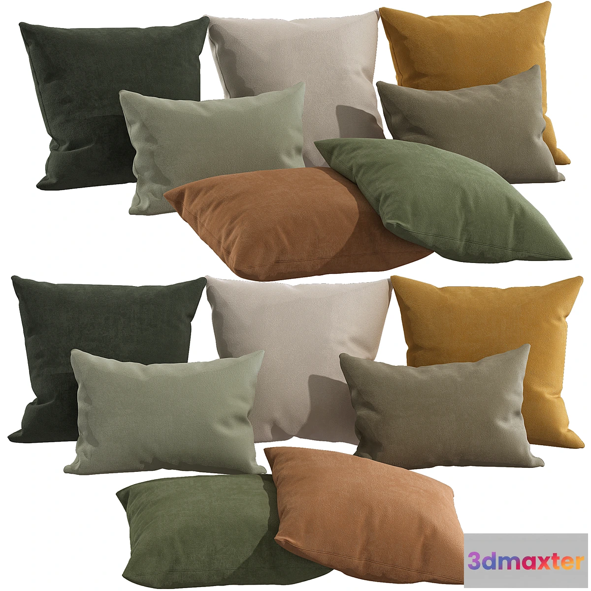 1309798 - Decorative pillows 83 3D Max