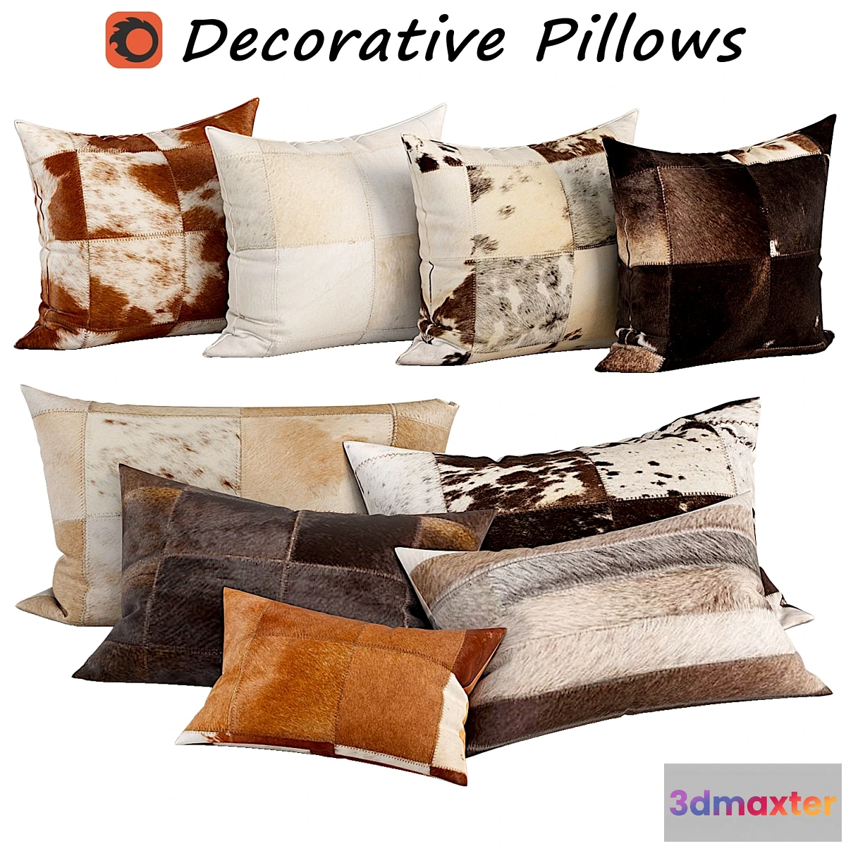 1311094 - Decorative Pillow set 471 3D Max