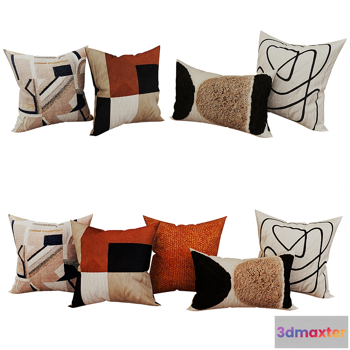 1313962 - Decorative_set_pillow_48 3D Max