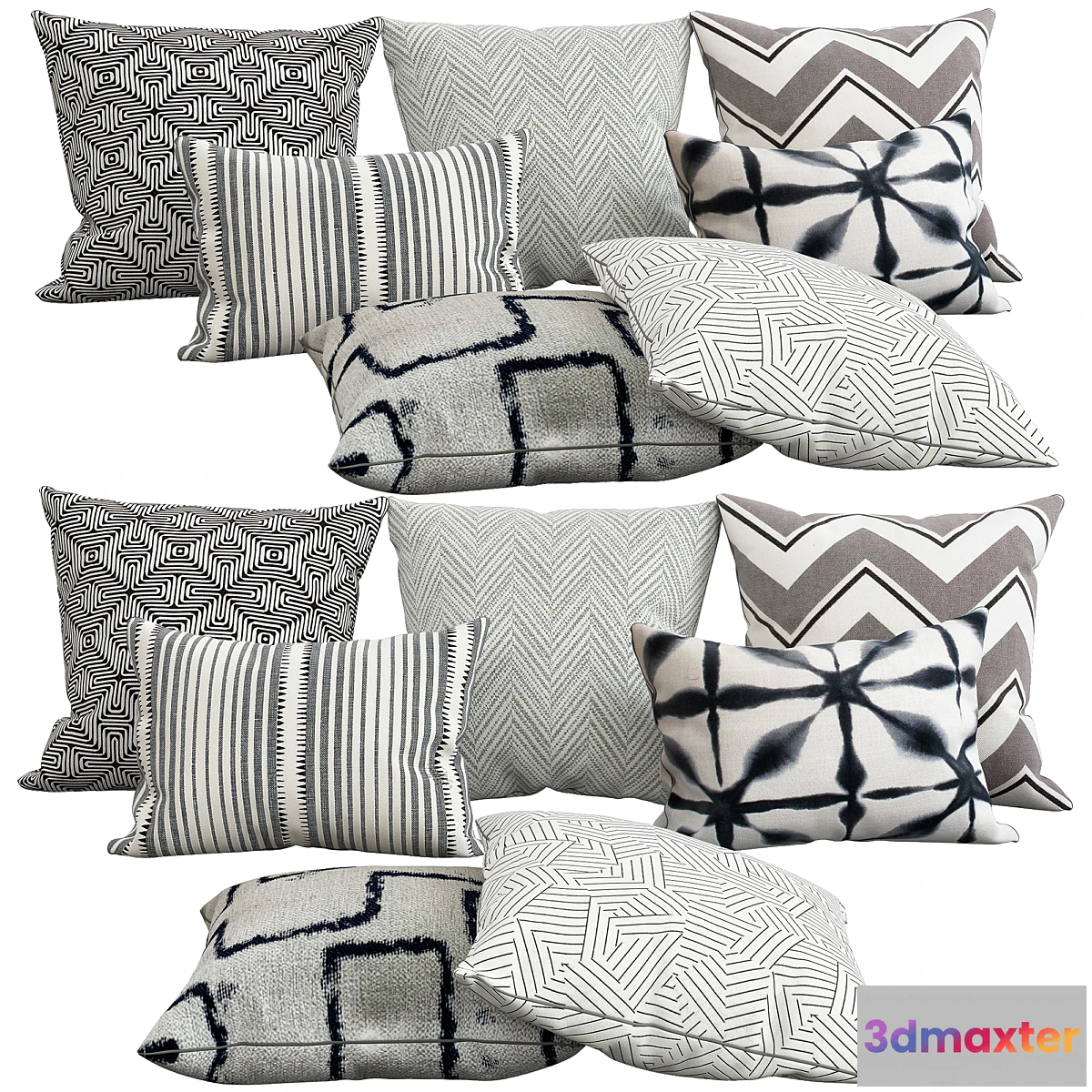 1313986 - Decorative pillows 27 3D Max