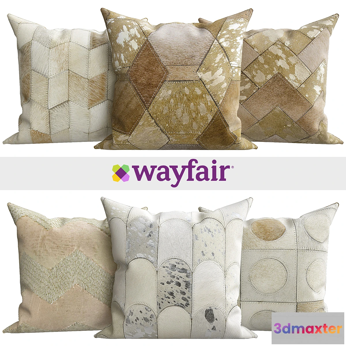 1318023 - Decorative pillows from Wayfair shop 3D Max