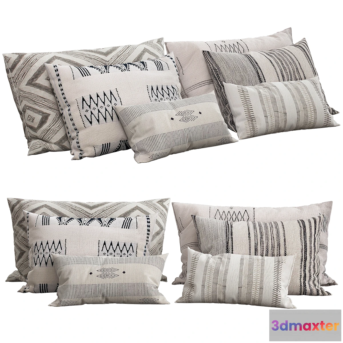 1320864 - Decorative pillows - No.12 3D Max