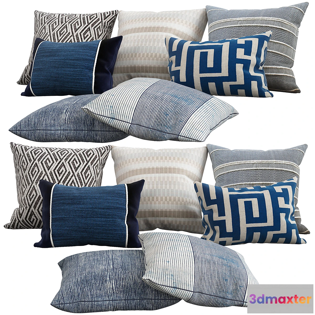 1322190 - Decorative pillows - No.19 3D Max