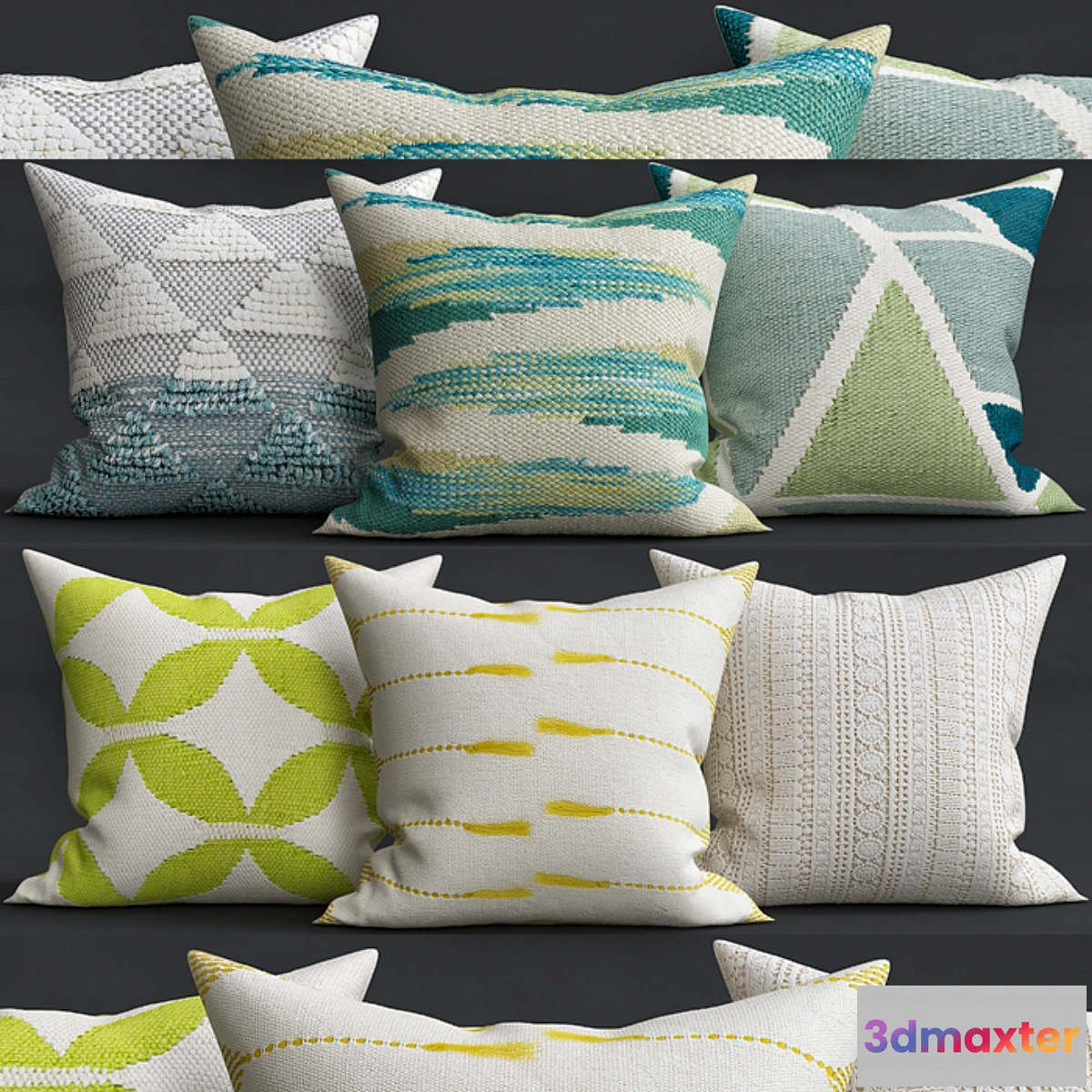 1326337 - Decorative Pillows - No.14 3D Max