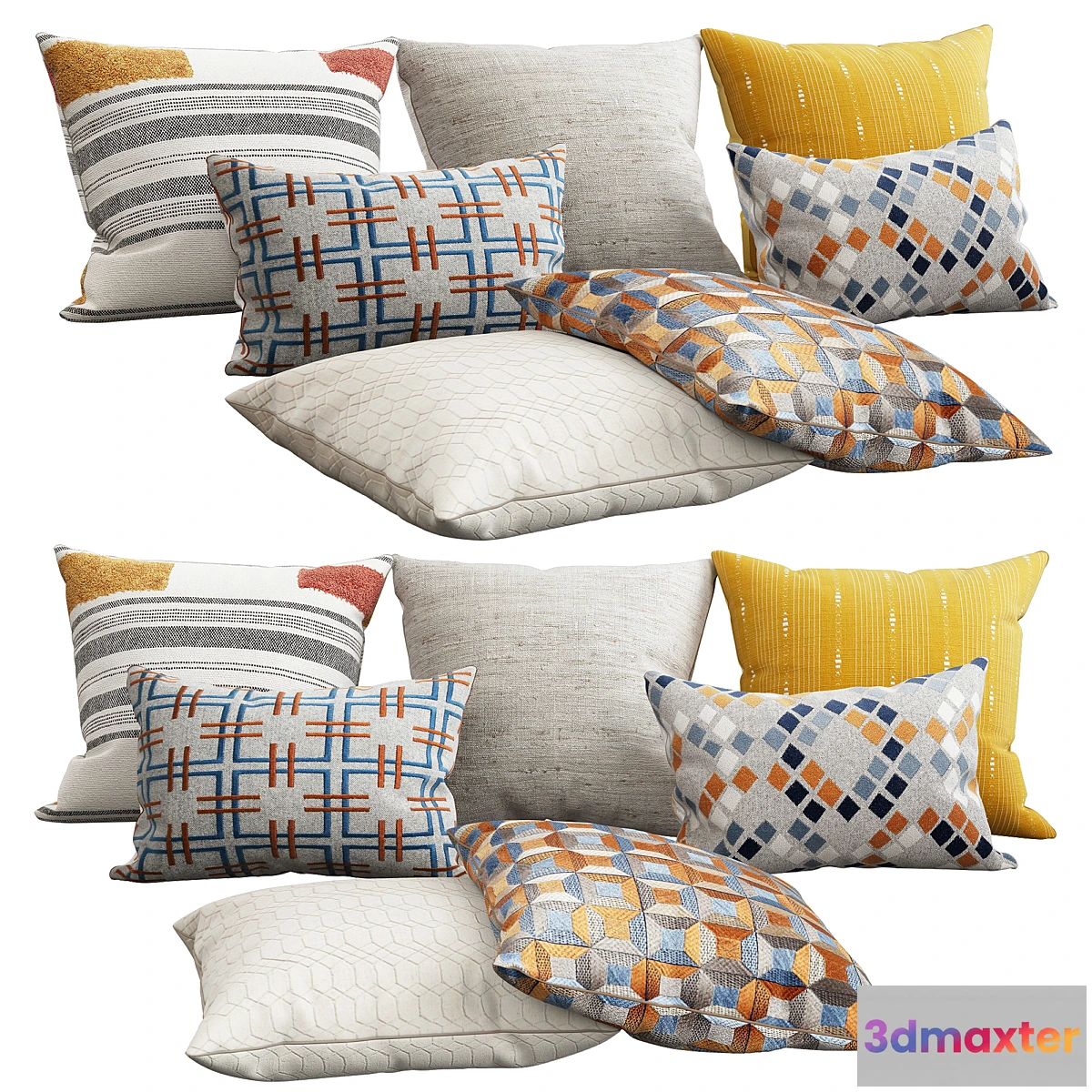 1329146 - Decorative pillows - No.16 3D Max
