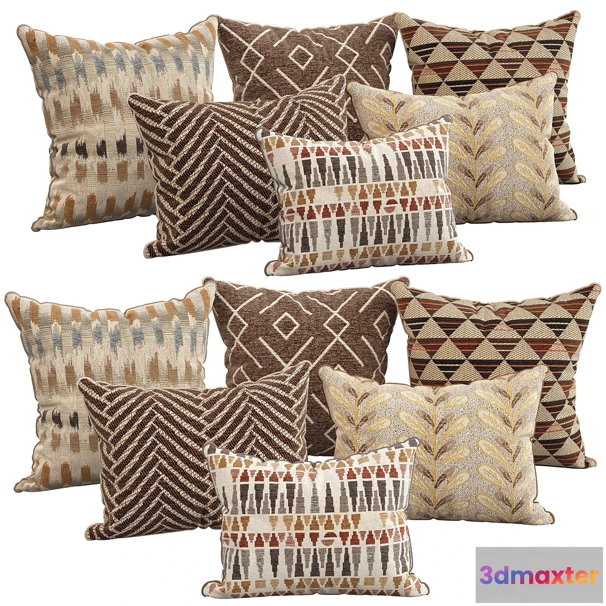 1332552 - Decorative pillows 106 3D Max
