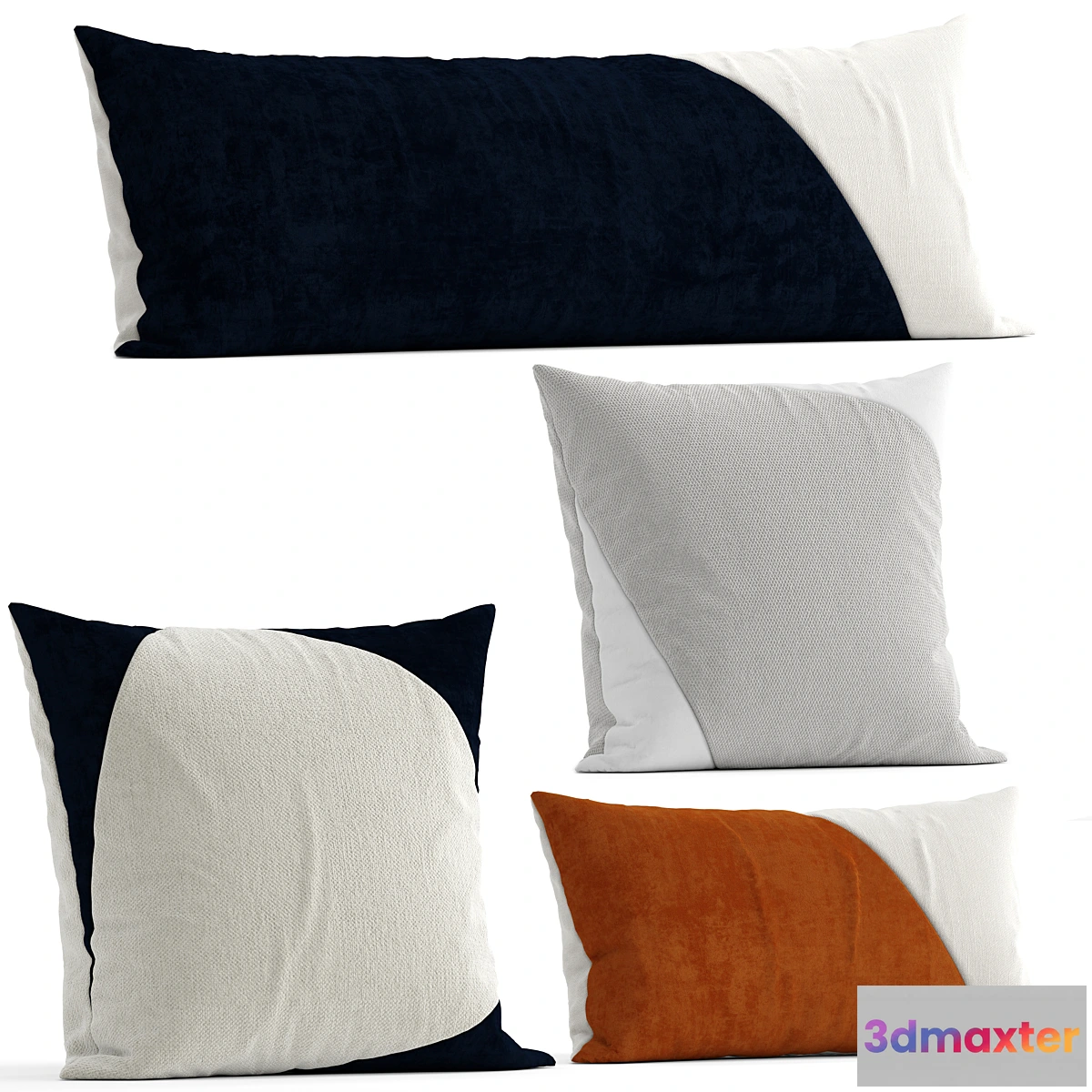 1343960 - Westelm pillow 3 3D Max