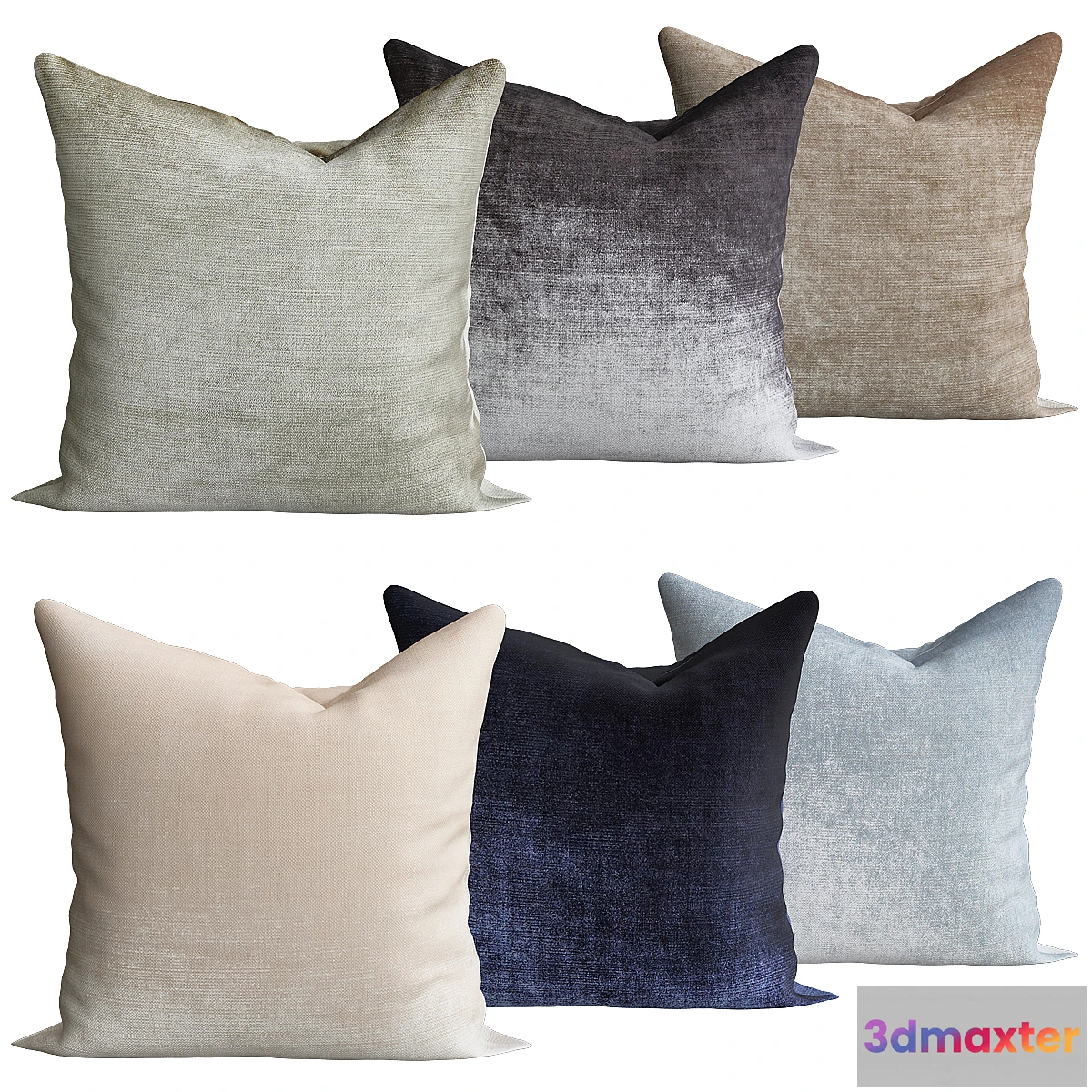 1344162 - Venice Knife Edge Pillow 3D Max