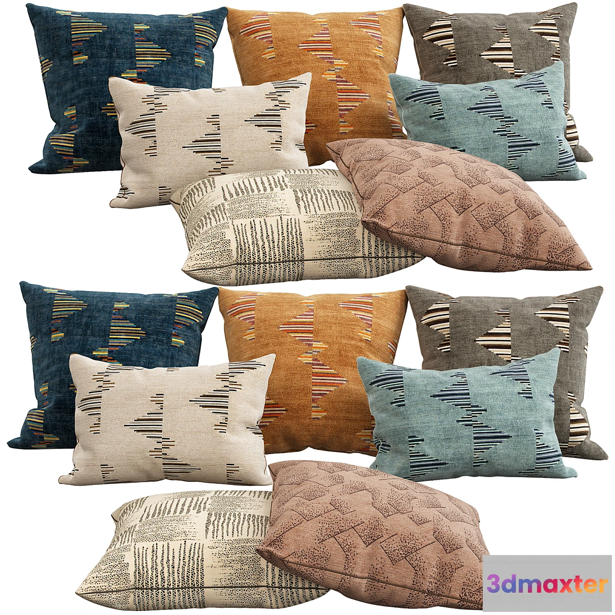 1346478 - Decorative pillows 57 - No.2 3D Max