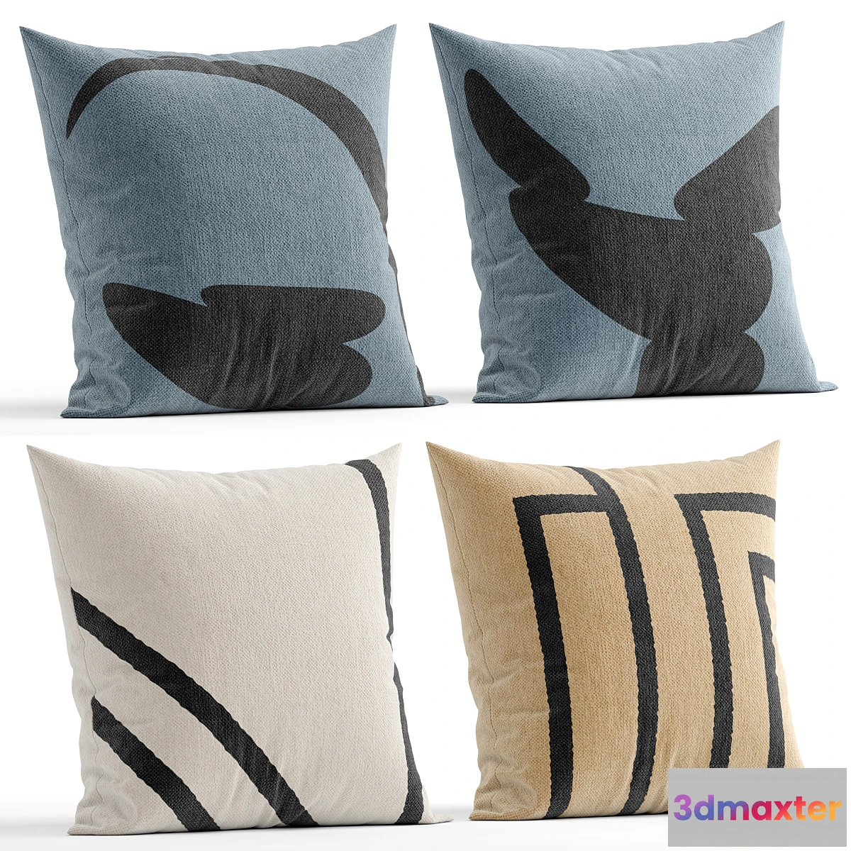 1352731 - decorative pillow 13 3D Max