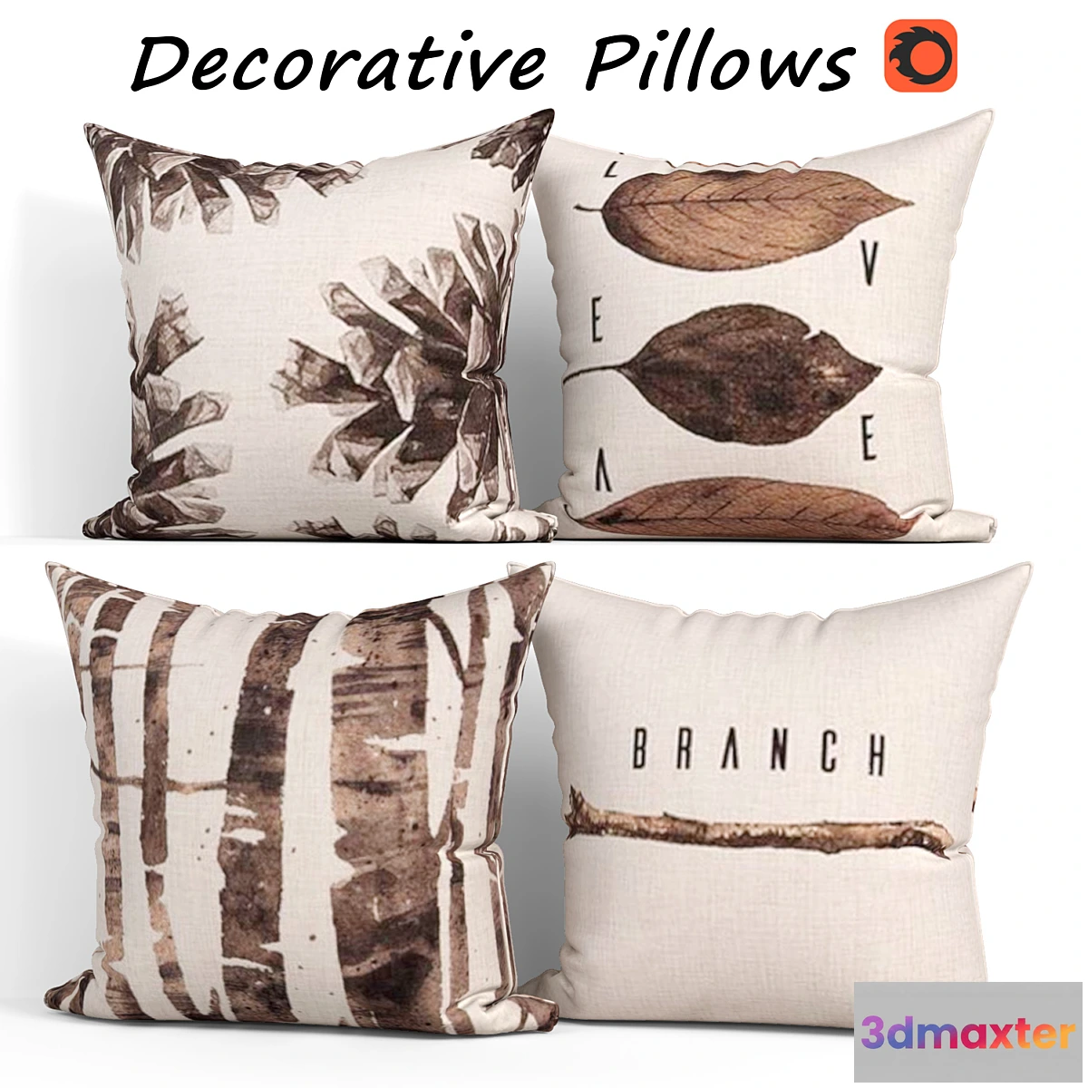 1411072 - Decorative pillows set 307 GADEWAKE 3D Max