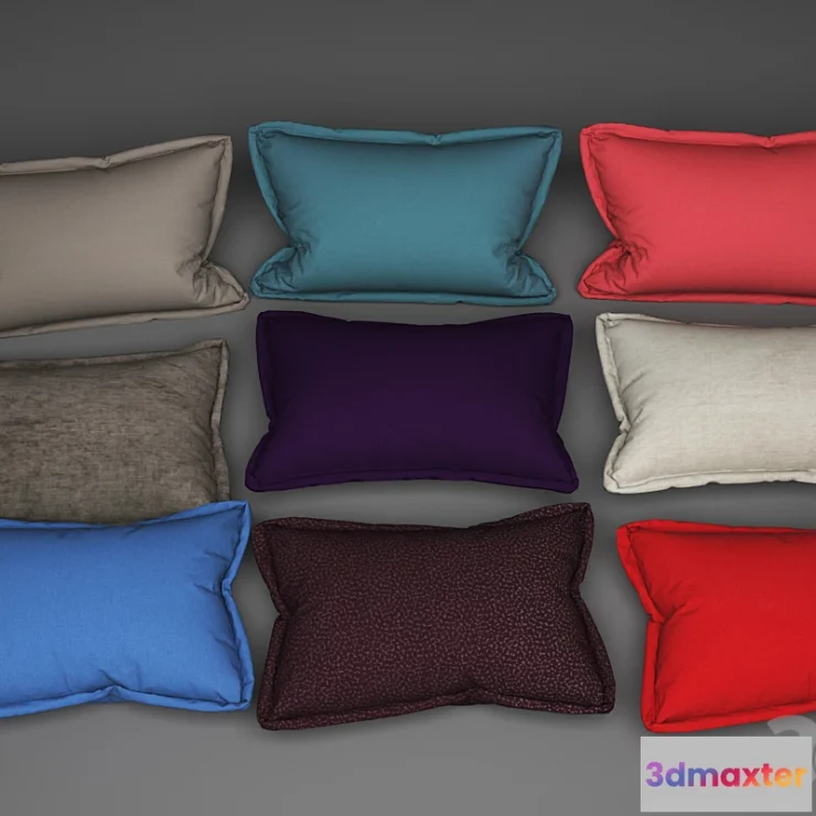 1411380 - pillows 3D Max