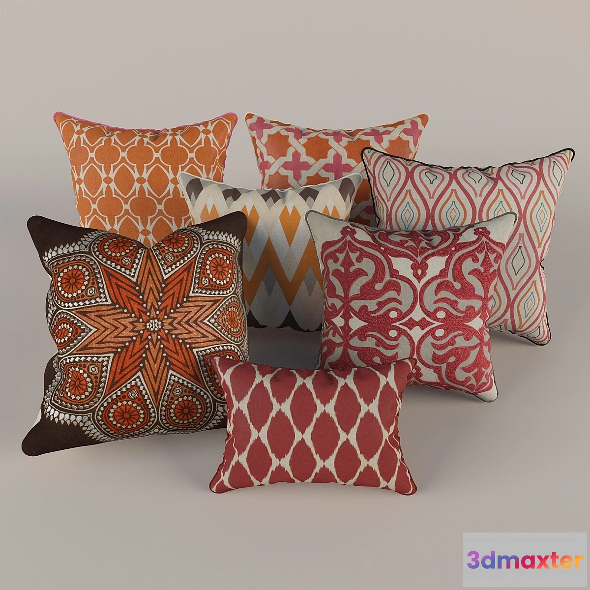 1426922 - Decorative pillows 3D Max