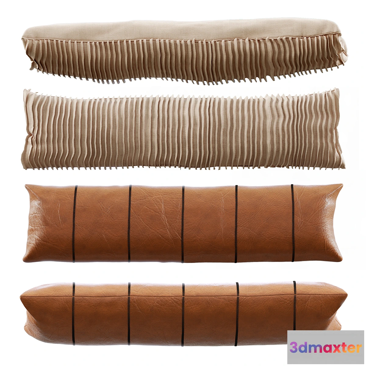 1427142 - CB2 Lumbar Pillows 3D Max