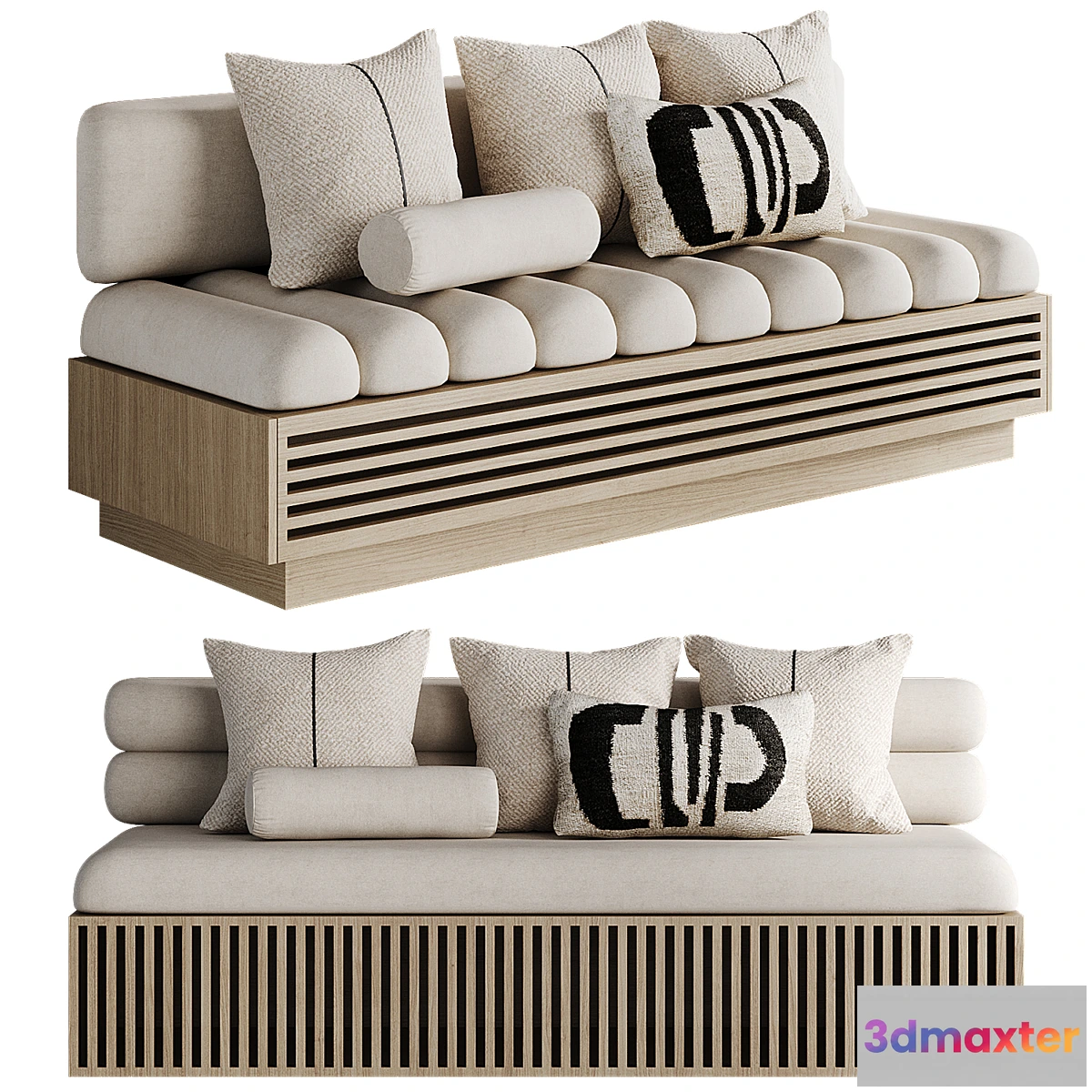 1430626 - Soft seat for window sill 3D Max