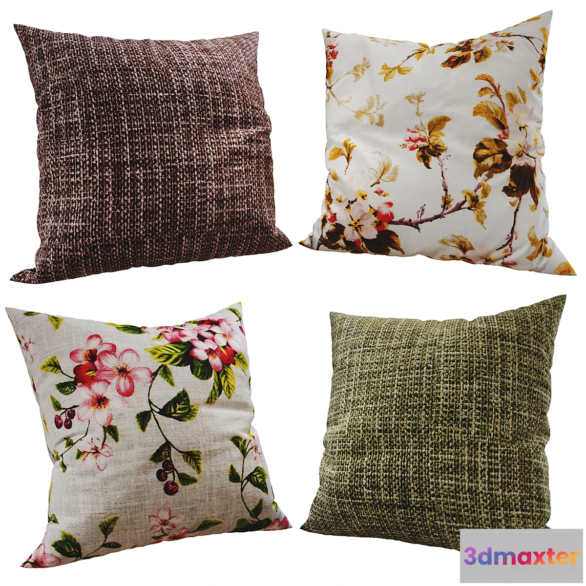 1433948 - Decorative pillows set 260 3D Max