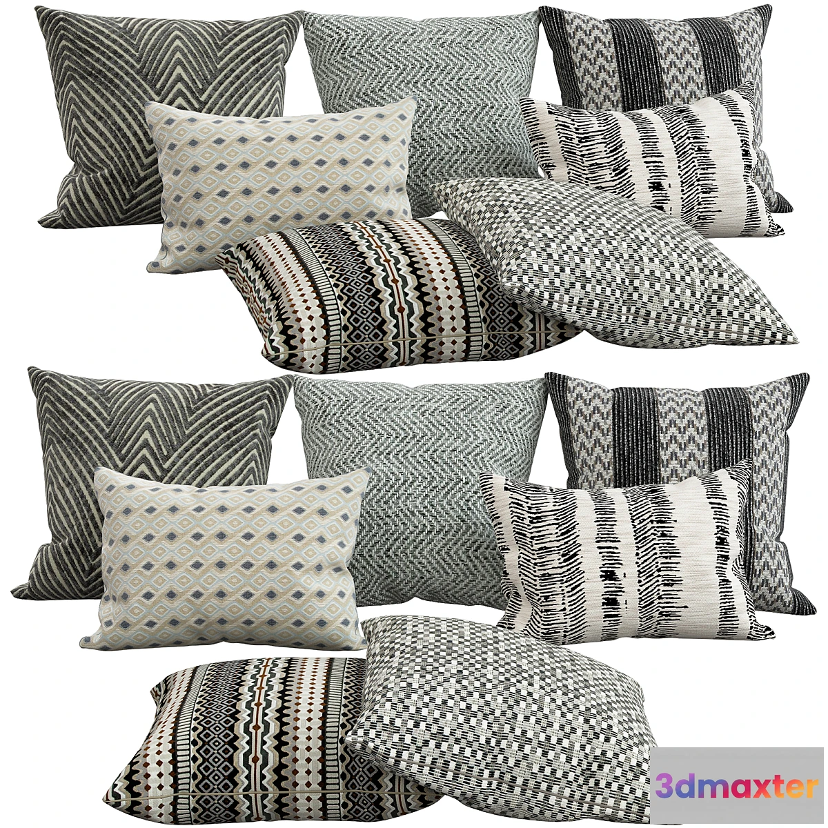 1435172 - Decorative pillows 32 3D Max