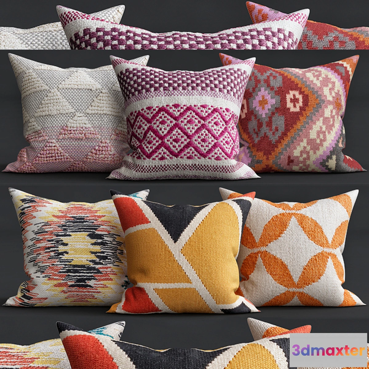 1441152 - Decorative Pillows 3D Max