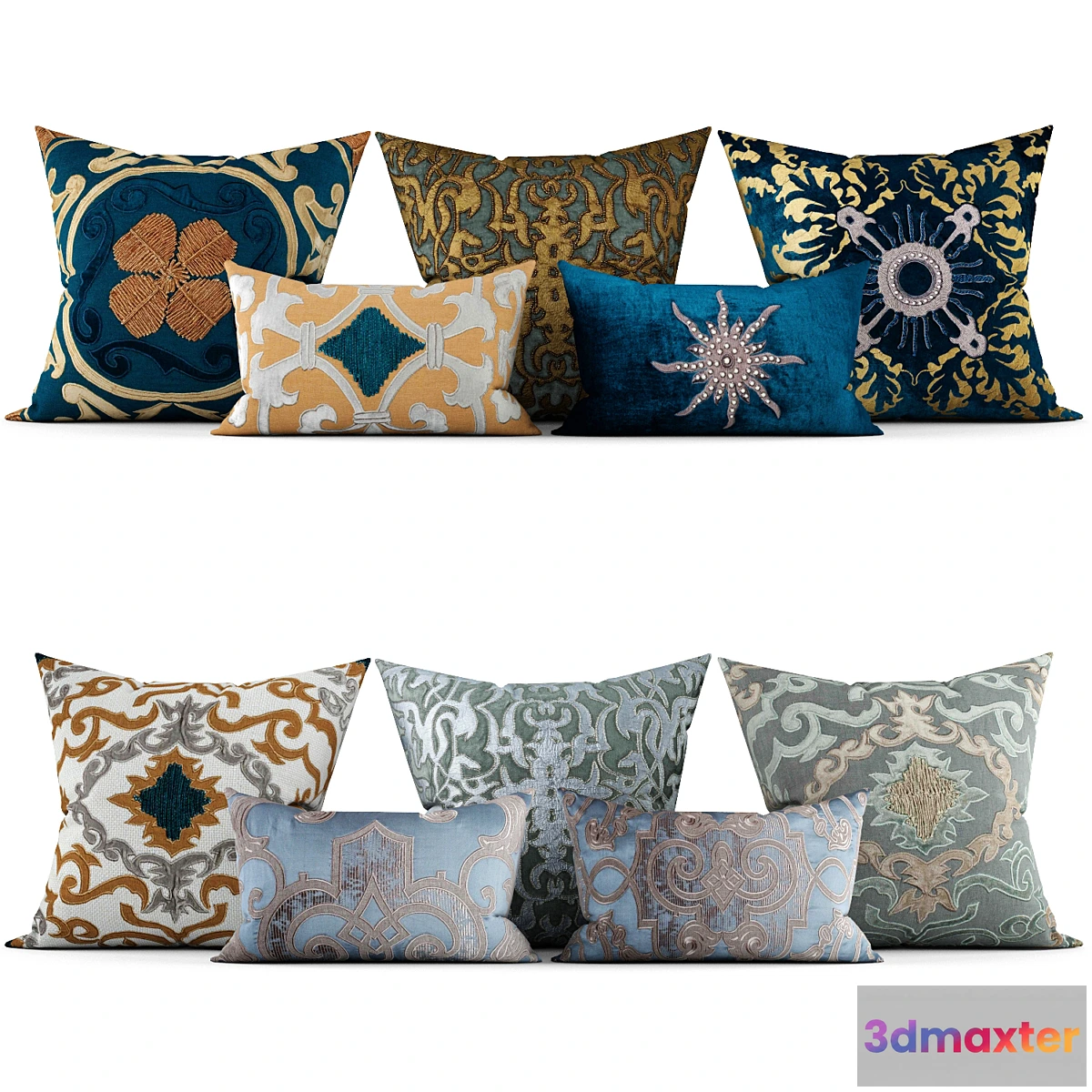 1441614 - Decorative pillows 3D Max