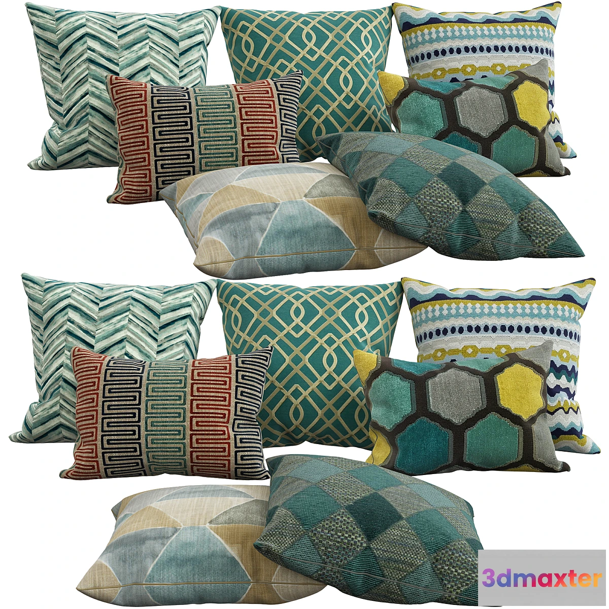 1443244 - Decorative pillows 31 3D Max